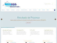 Tablet Screenshot of amasco.org.br